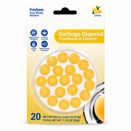 Garbage Disposal Cleaner Drops – 20 Count