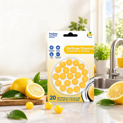 Garbage Disposal Cleaner Drops – 20 Count