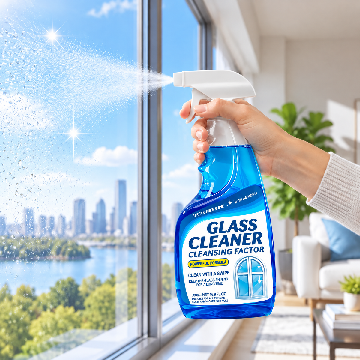 glass cleaner